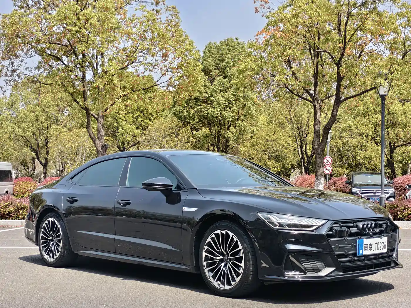 Audi A7L 2022 45 TFSI quattro S-line Vision Gloss Black Package фото 7