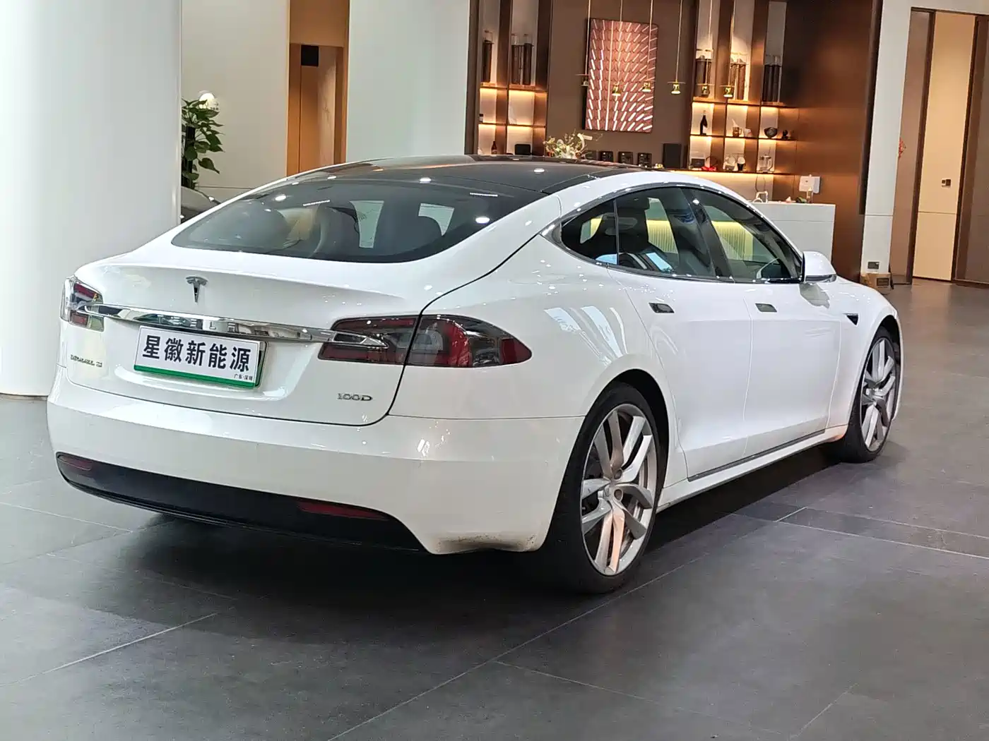Tesla Model S 2018 2017 Model S 100D Long Range