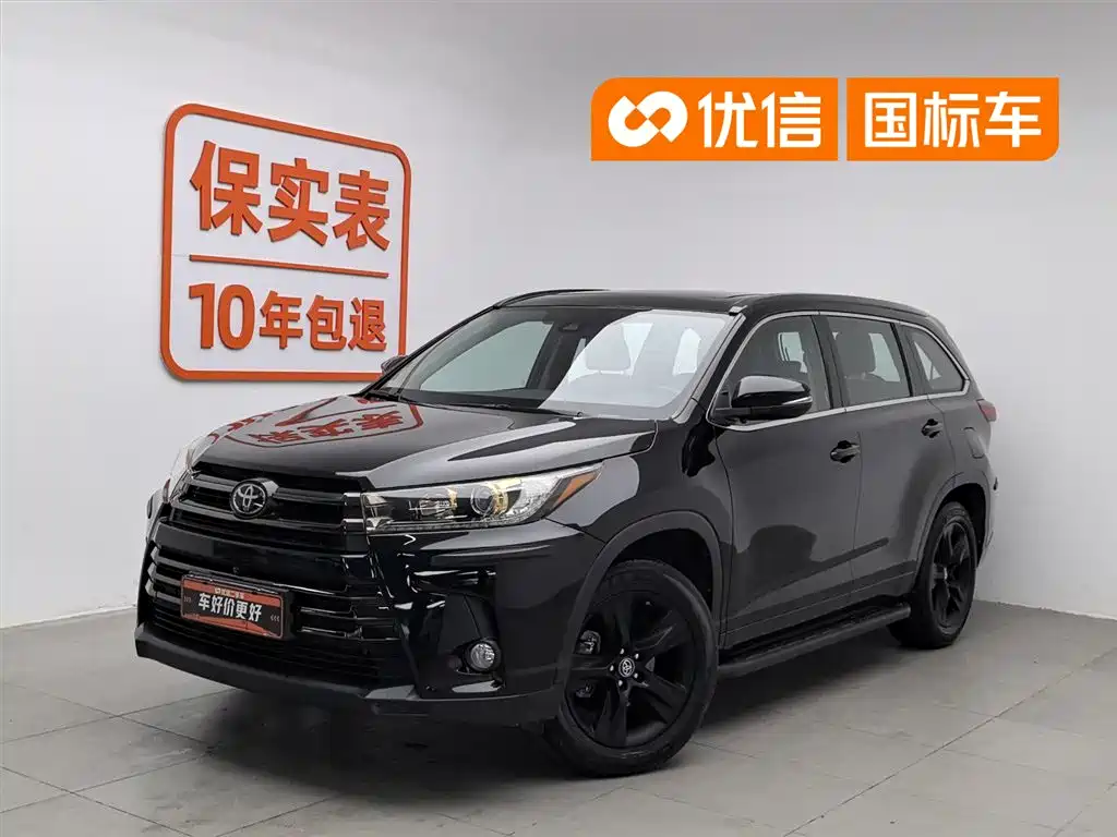 Toyota Highlander 2018 Model 2.0T 4WD Knight Edition 7-Seater China VI
