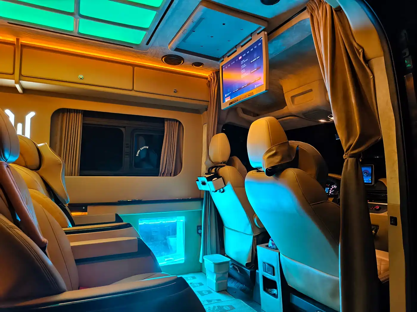 SAIC Maxus Xintu V90 2019 2.0T Automatic Zhiduo Star RWD Single Tire Extended Wheelbase Super High Roof 7-Seater фото 5