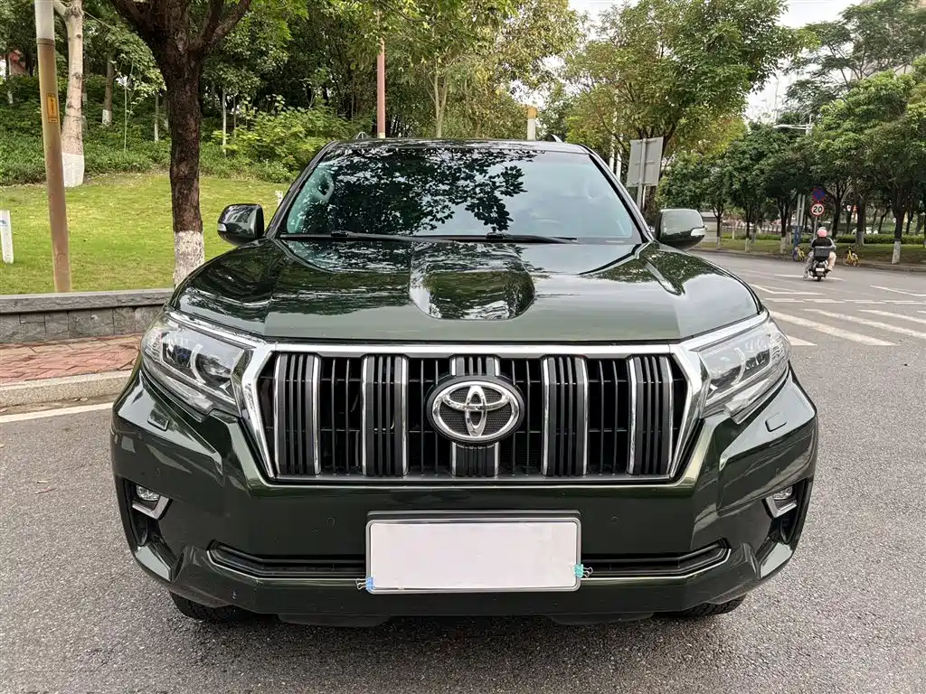 Toyota Prado 2018 3.5L Automatic TX-L Rear-mounted Spare Tire фото 2