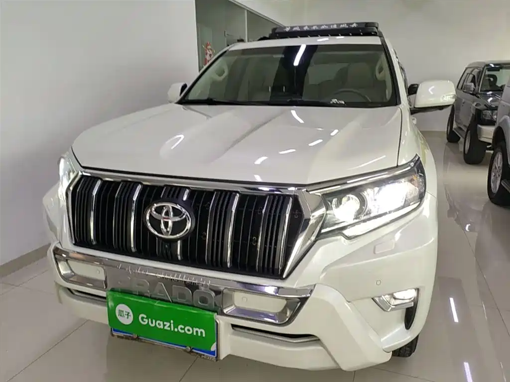 Toyota Prado 2018 3.5L Automatic TX-L Rear-mounted Spare Tire фото 3