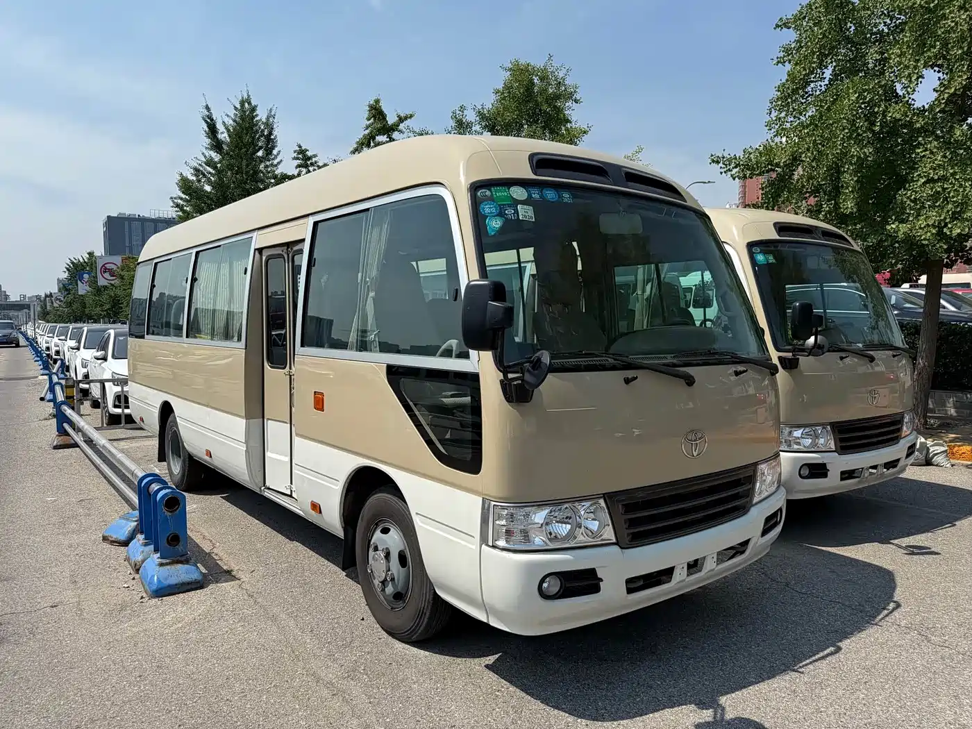 Toyota Coaster 2009 2007 2.7L Gasoline Premium Upgrade Edition 23-seater