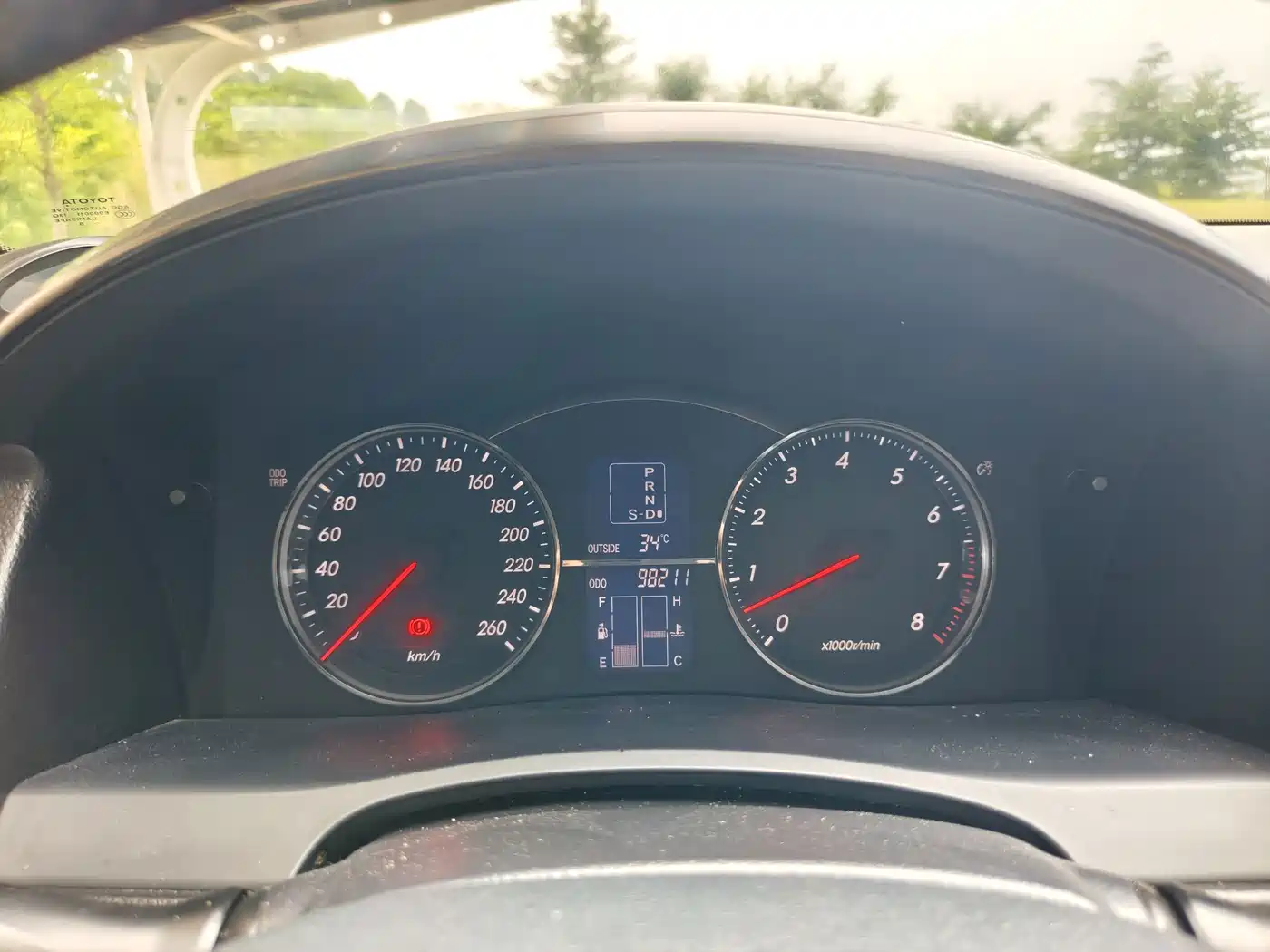 Toyota Reiz 2008 2007 2.5S Leather Sunroof Edition