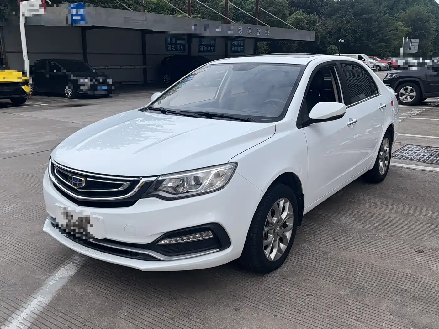 Geely Vision 2018 — пригон из Китая