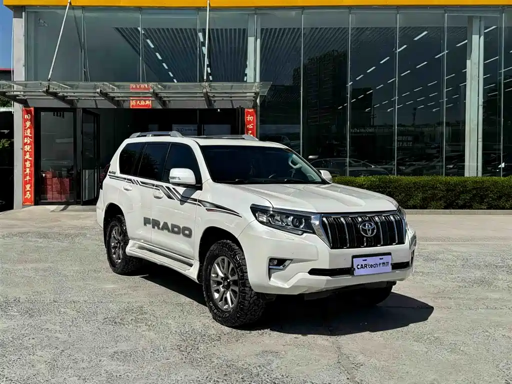 Toyota Prado 2018 3.5L Automatic TX-L Rear-mounted Spare Tire фото 3