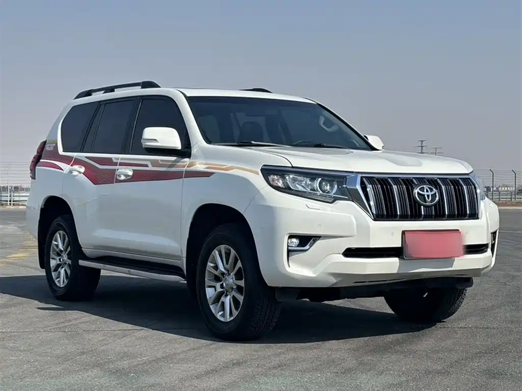 Toyota Prado 2018 3.5L Automatic TX-L NAVI Rear-mounted Spare Tire фото 11