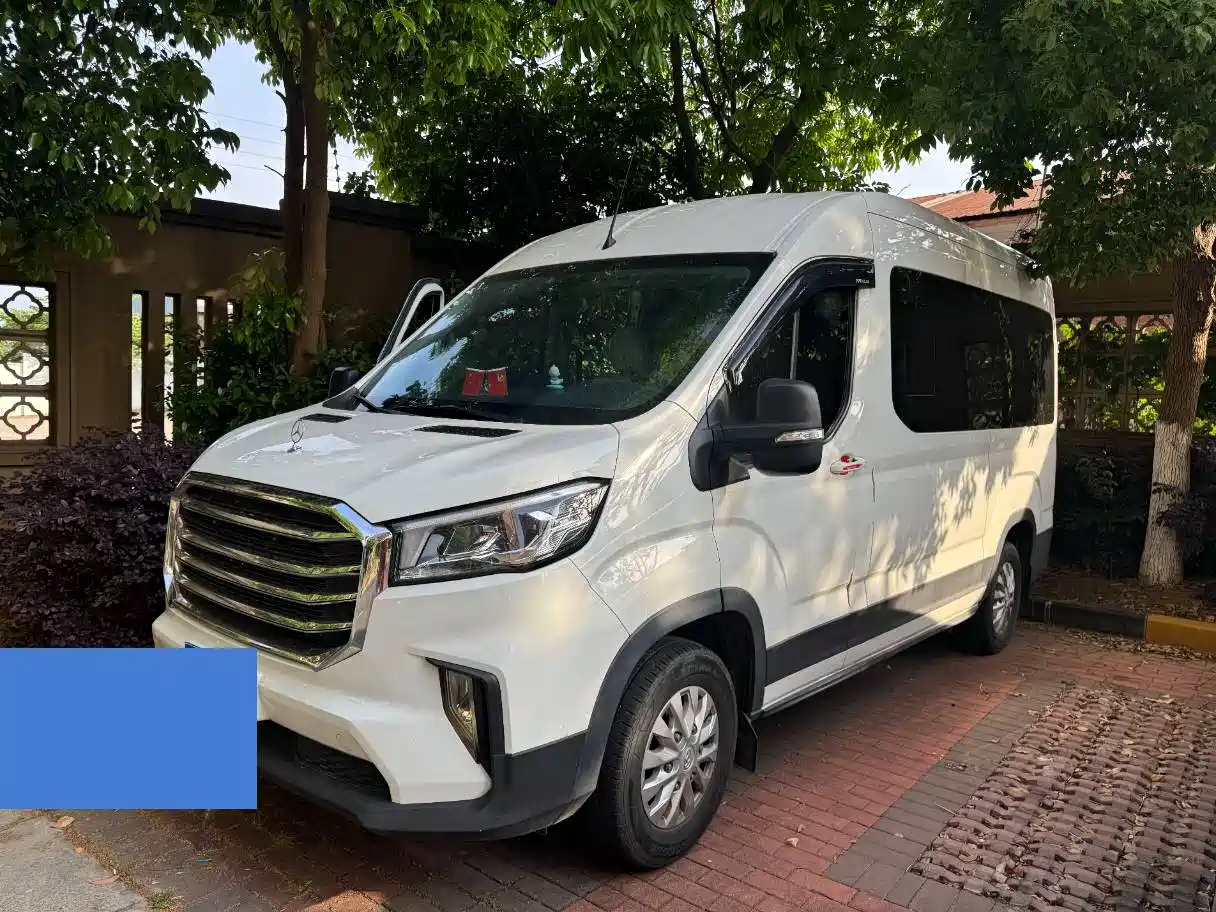 SAIC Maxus Xintu V90 2024 Zhida Commercial Version 2.0T Manual RWD Long Wheelbase High Roof Single Rear Tire 9-Seater