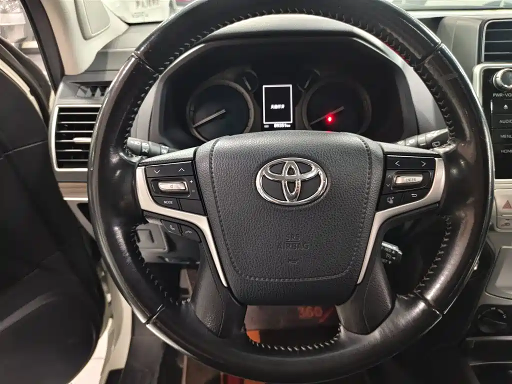 Toyota Prado 2018 3.5L Automatic TX-L Rear-mounted Spare Tire фото 9