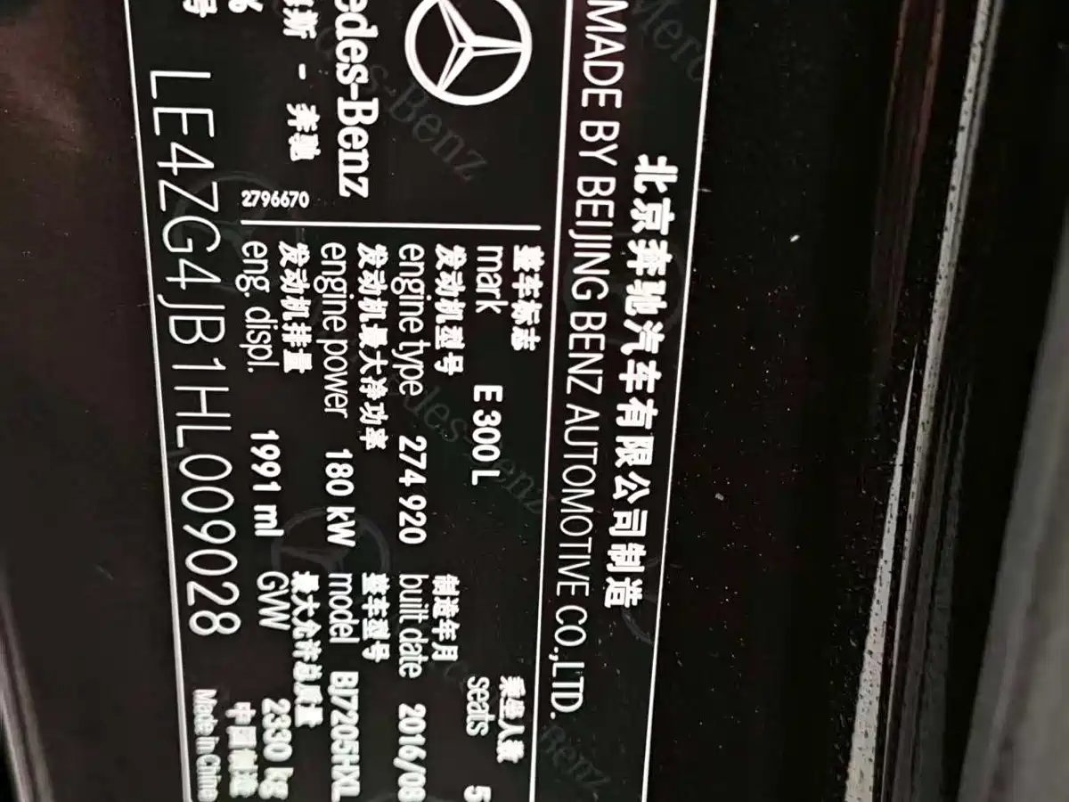 Mercedes-Benz E-Class 2016 E 300 L Sport Luxury фото 12