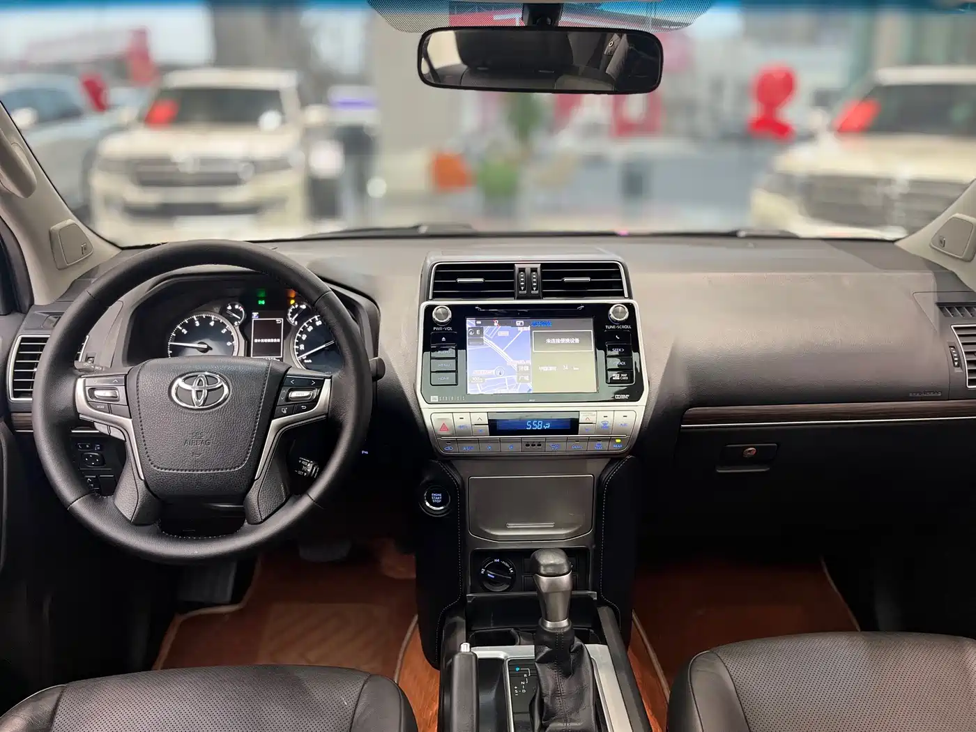 Toyota Prado 2018 3.5L Automatic TX-L NAVI Rear-mounted Spare Tire фото 7