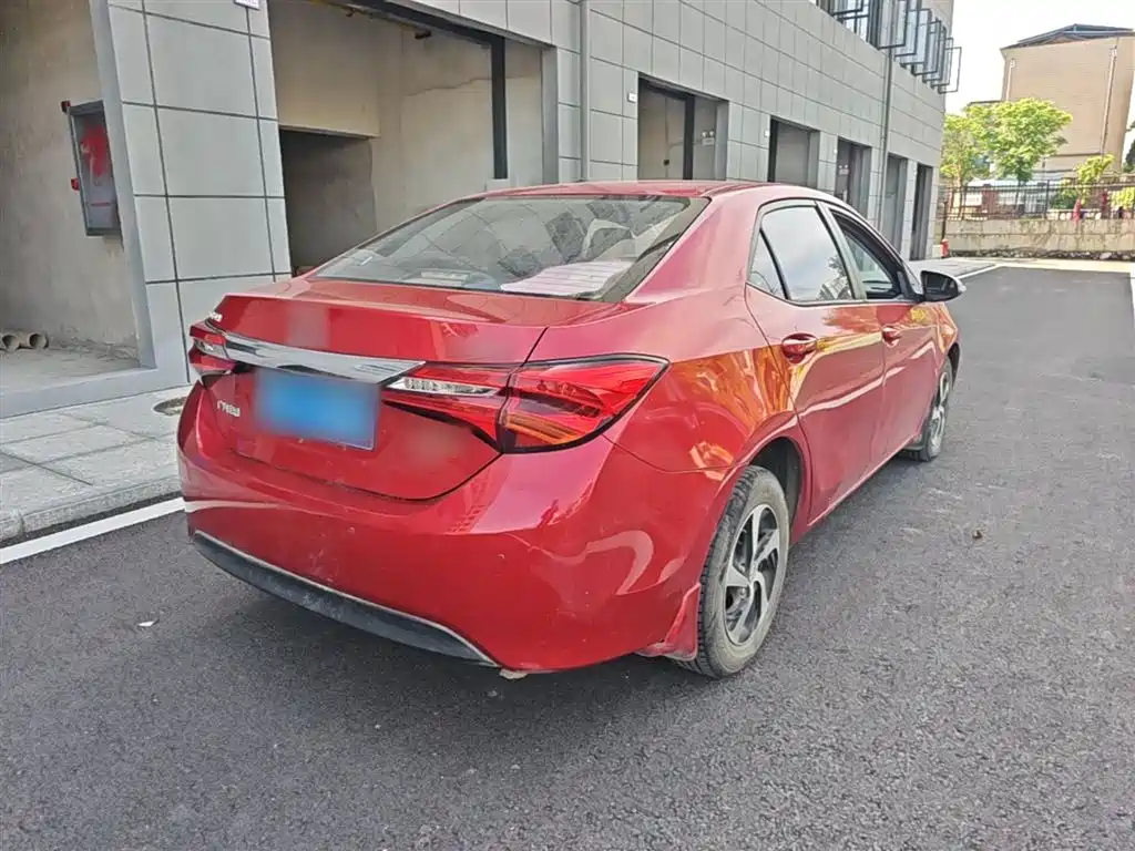 Toyota Levin 2017 Facelift 185T CVT Elite (China V) фото 7