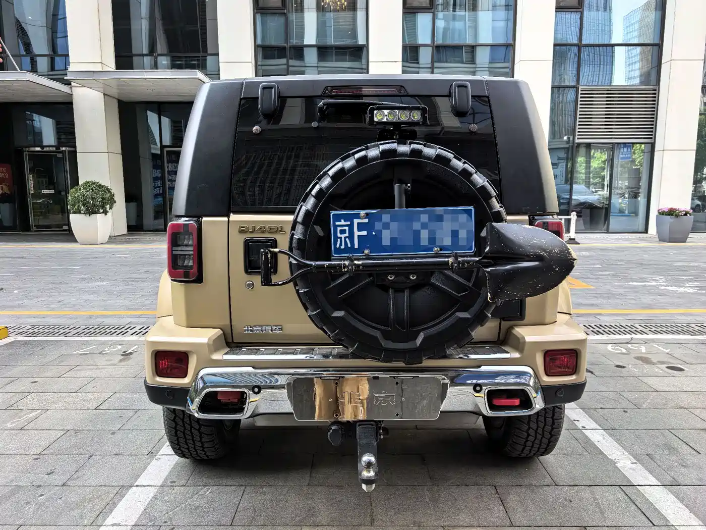 BAIC ORV Beijing Offroad BJ40 2019 2.3T Auto 4WD Hanta Champion Edition China VI фото 5