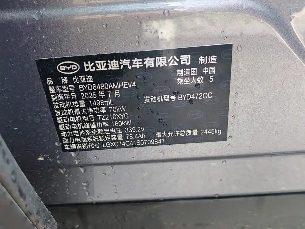 BYD Sealion 06 New Energy 2025 DM-i 170 Pilot Plus Edition фото 22