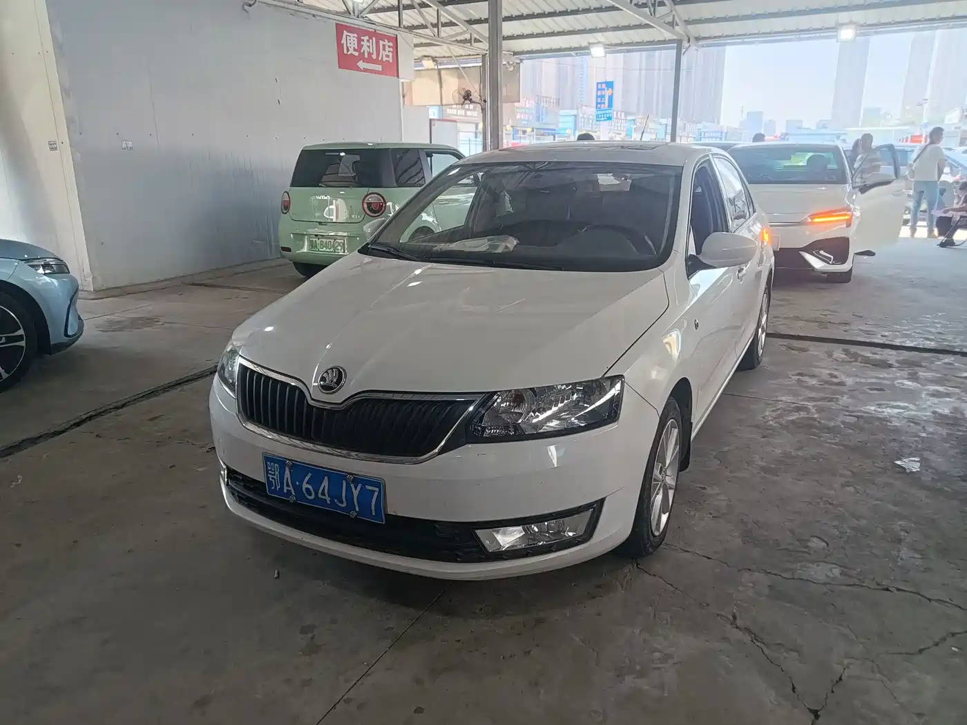 Škoda Rapid 2016 — пригон из Китая