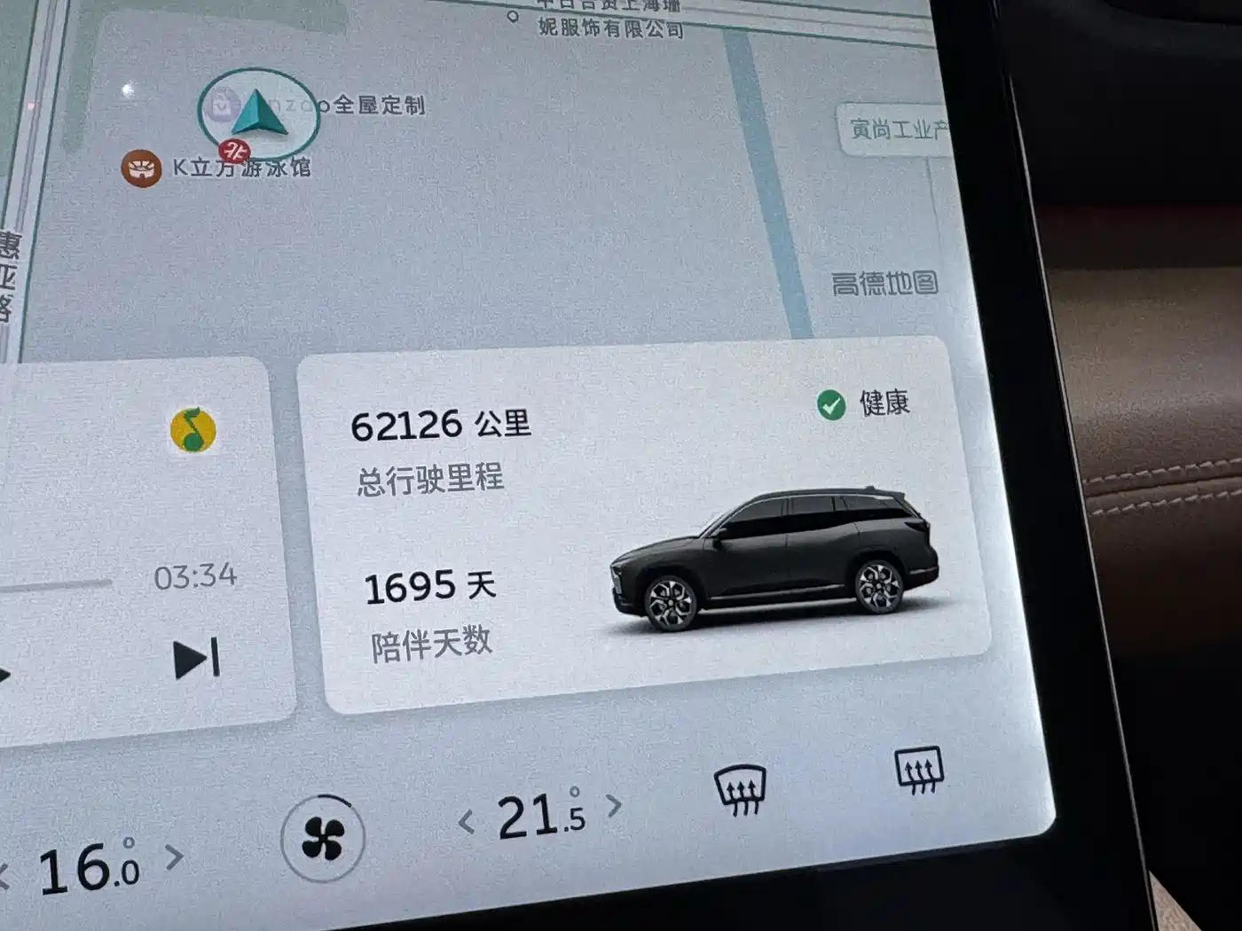 NIO ES8 2022 2020 580KM 6-Seater