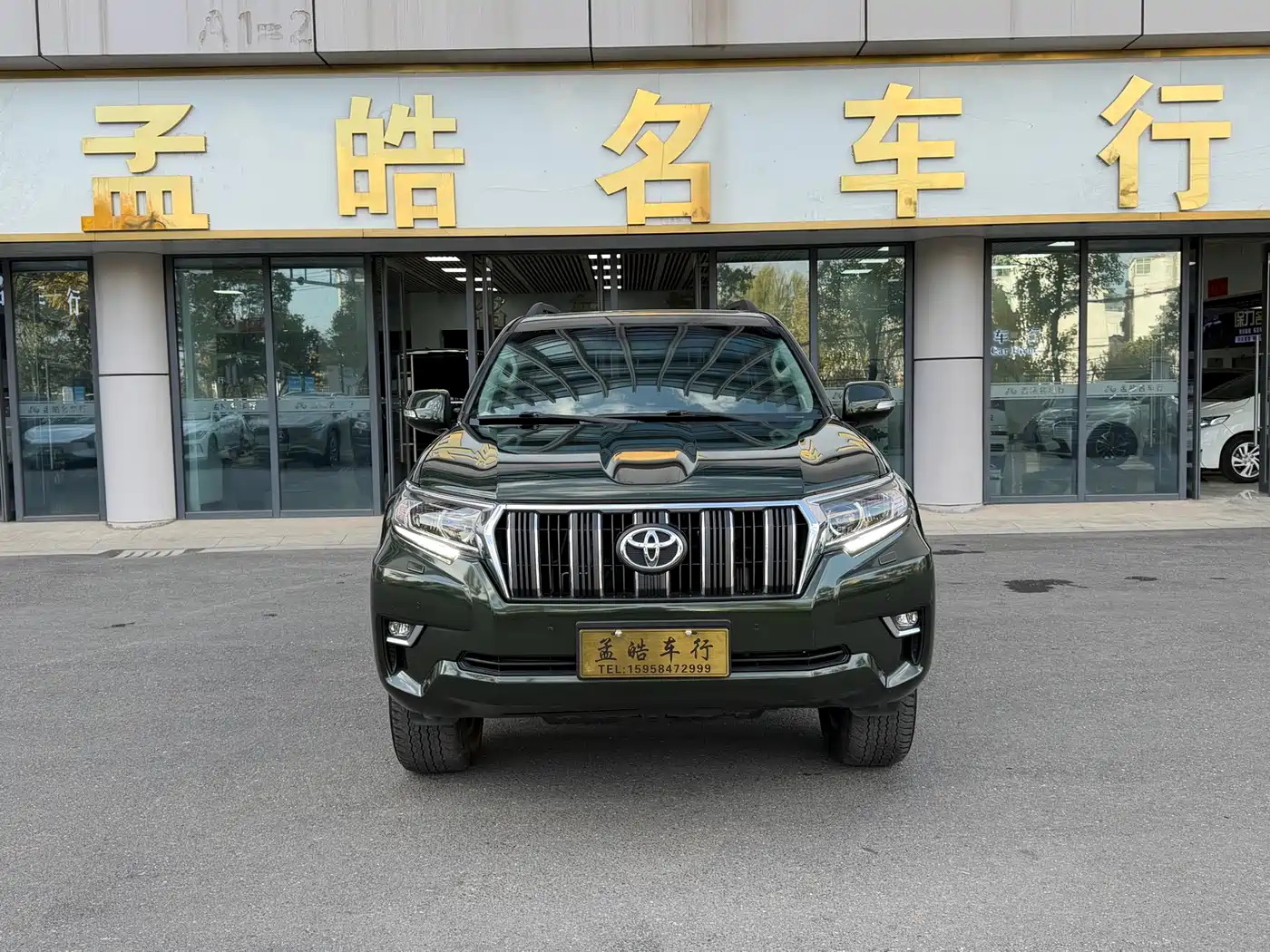 Toyota Prado 2018 3.5L Automatic TX-L Rear-mounted Spare Tire фото 2