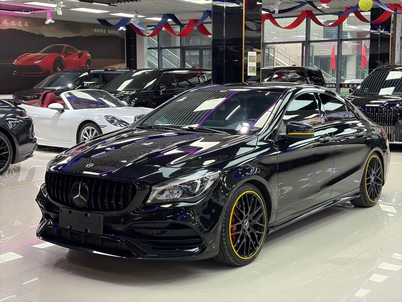 Mercedes-Benz CLA AMG 2017 Model AMG CLA 45 4MATIC Night Thunder Limited Edition