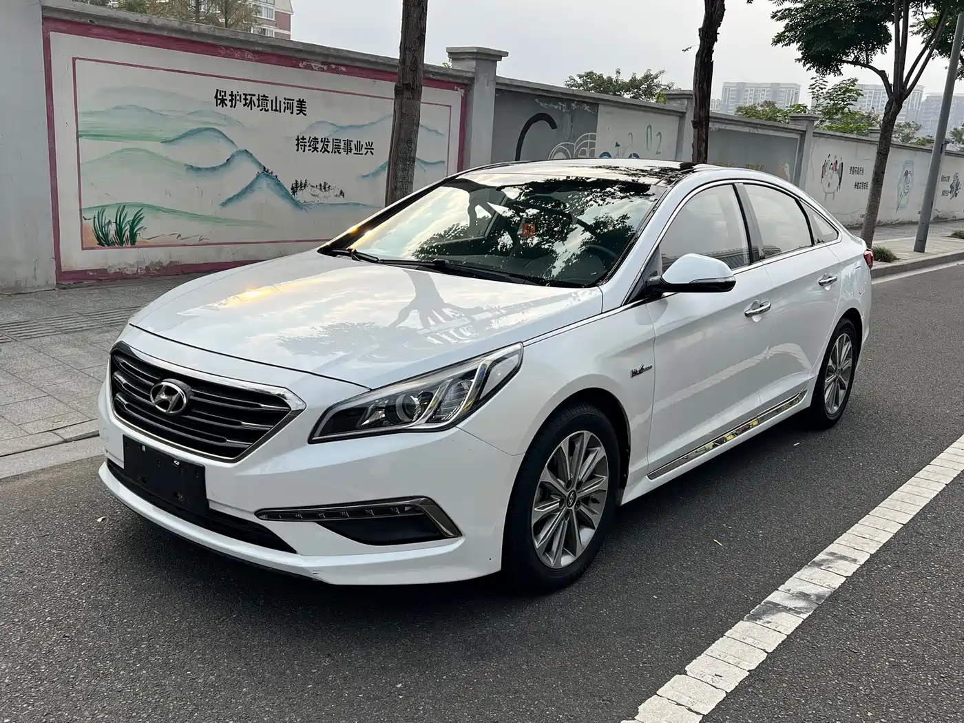 Hyundai Sonata 2015 — пригон из Китая