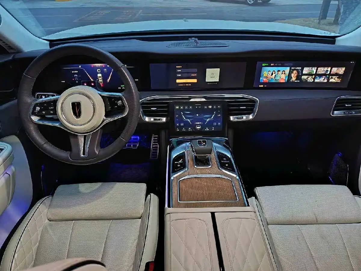 Hongqi E-HS9 2022 660km Qi Ling Edition (4-seater) фото 12