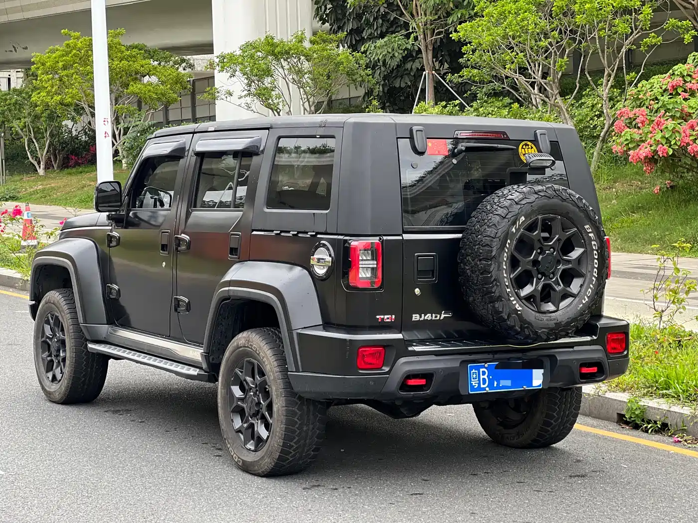 BAIC ORV Beijing Offroad BJ40 2023 2.0D Auto 4WD Blade Hero Knight Edition (Front/Rear E-Lock) фото 4