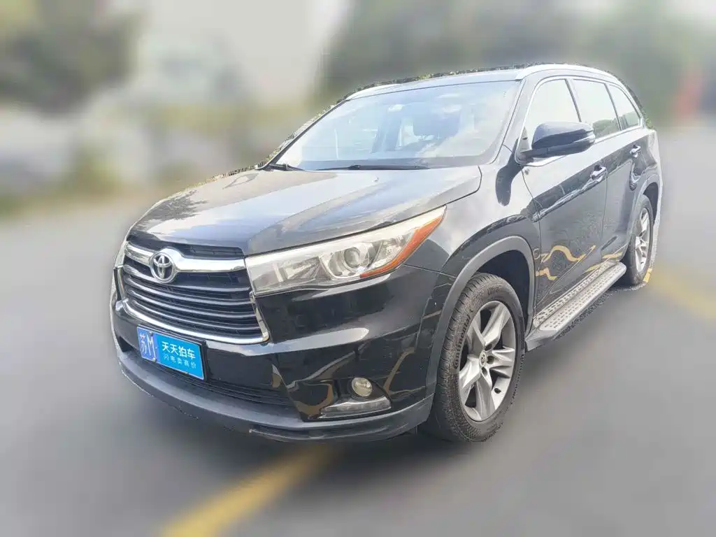 Toyota Highlander 2015 — пригон из Китая