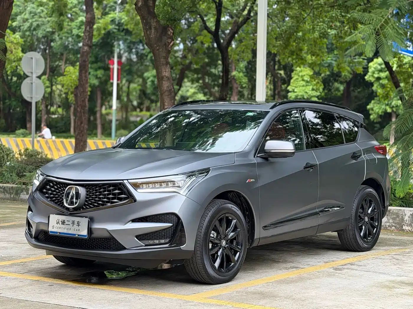 Acura RDX 2021 2020 2.0T Diamond A-Spec Sport SH-AWD Matte Gray
