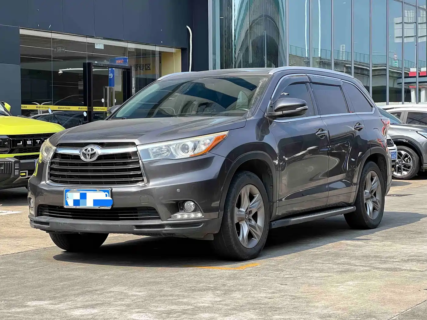 Toyota Highlander 2017 — пригон из Китая