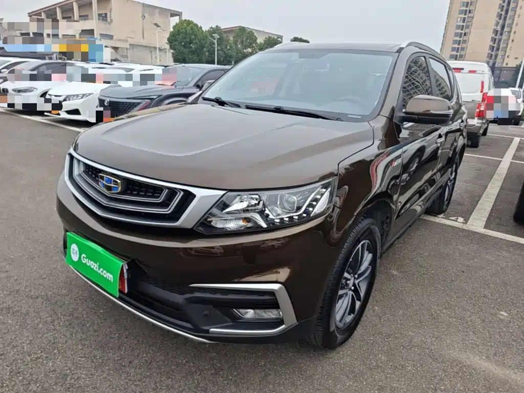 Geely Emgrand X6 2018 — пригон из Китая