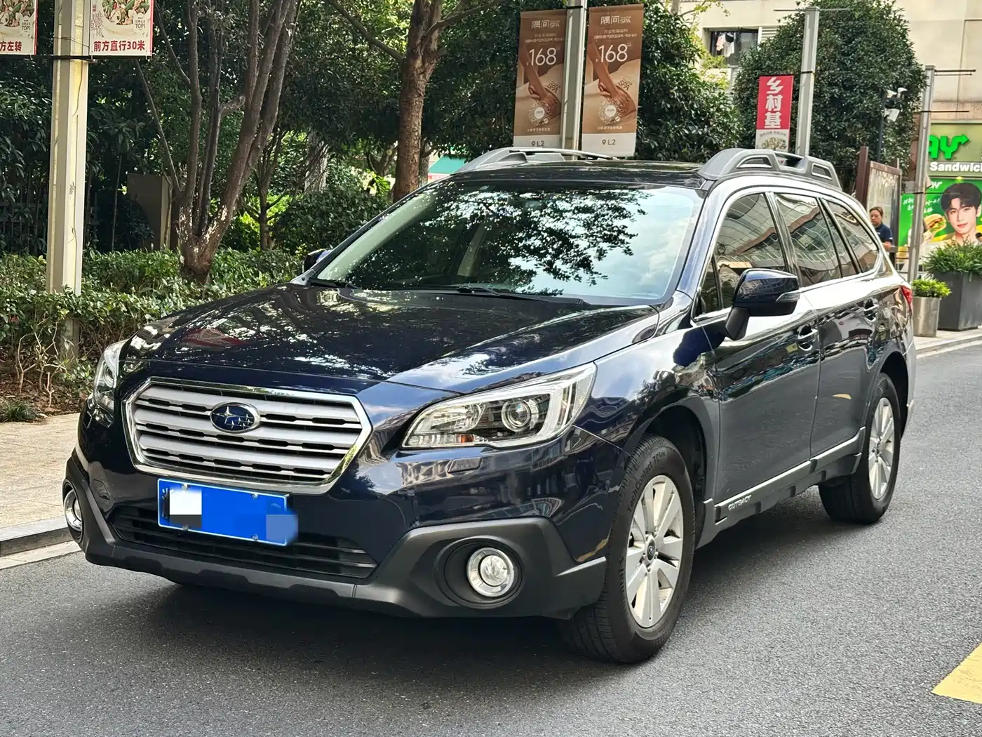 Subaru Outback 2017 — пригон из Китая