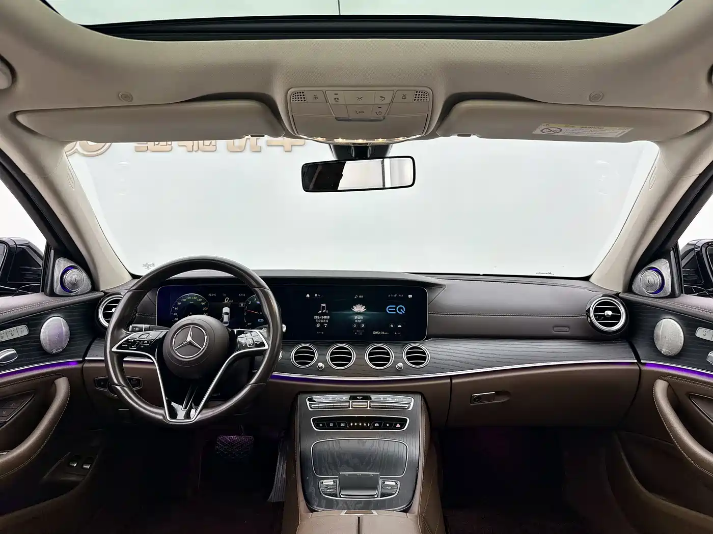 Mercedes-Benz E-Class New Energy 2022 E 350 e L Plug-in Hybrid Sedan фото 8