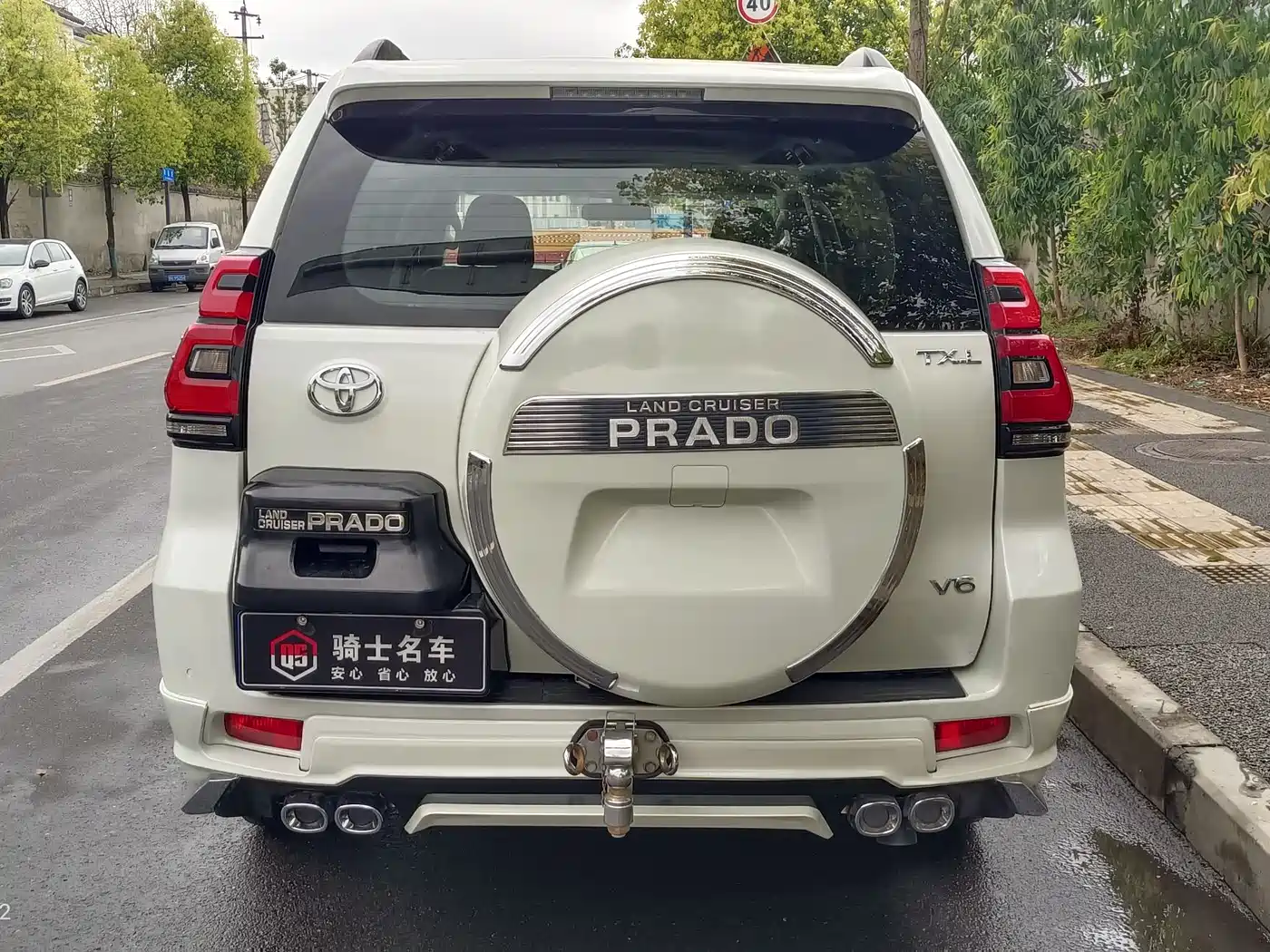 Toyota Prado 2019 3.5L Automatic TX-L Zunxiang Edition with Rear-mounted Spare Tire фото 14
