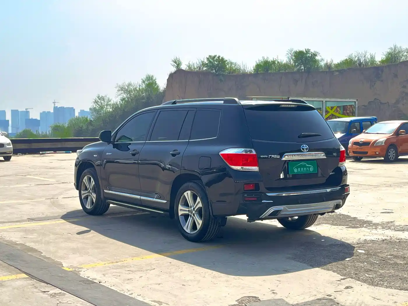 Toyota Highlander 2013 2.7L 2WD 7-seater Purple Gold Edition фото 8