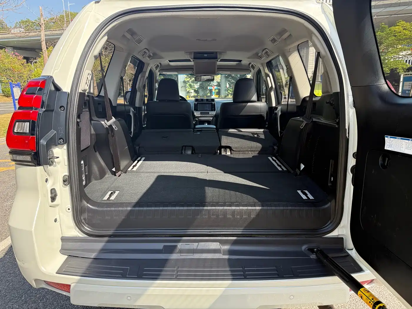 Toyota Prado 2018 3.5L Automatic TX-L NAVI Rear-mounted Spare Tire фото 16