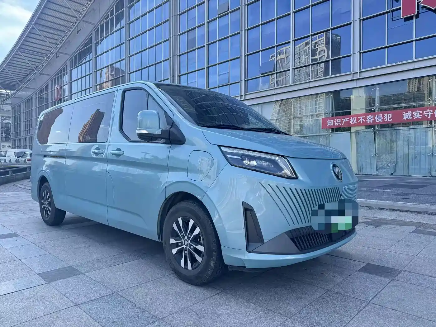 Foton Tuyano Big V New Energy 2026 2024 Long Wheelbase Low Roof 7 Seater CATL 53.58kwh