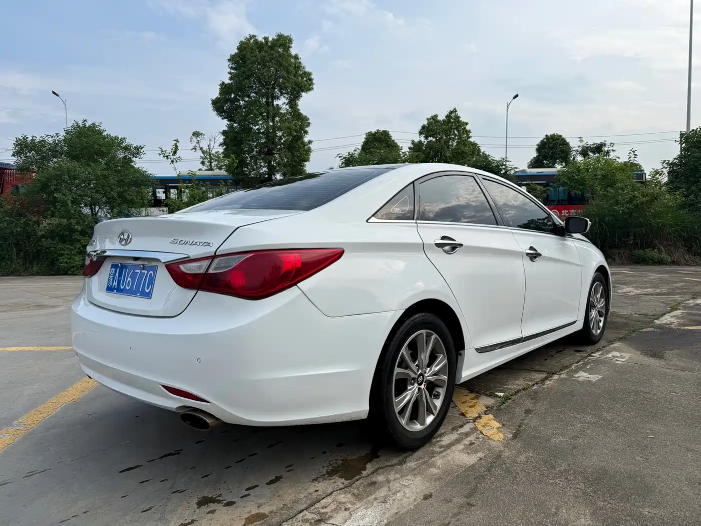 Hyundai Sonata 2014 2.4L Automatic Leading Edition China IV фото 4