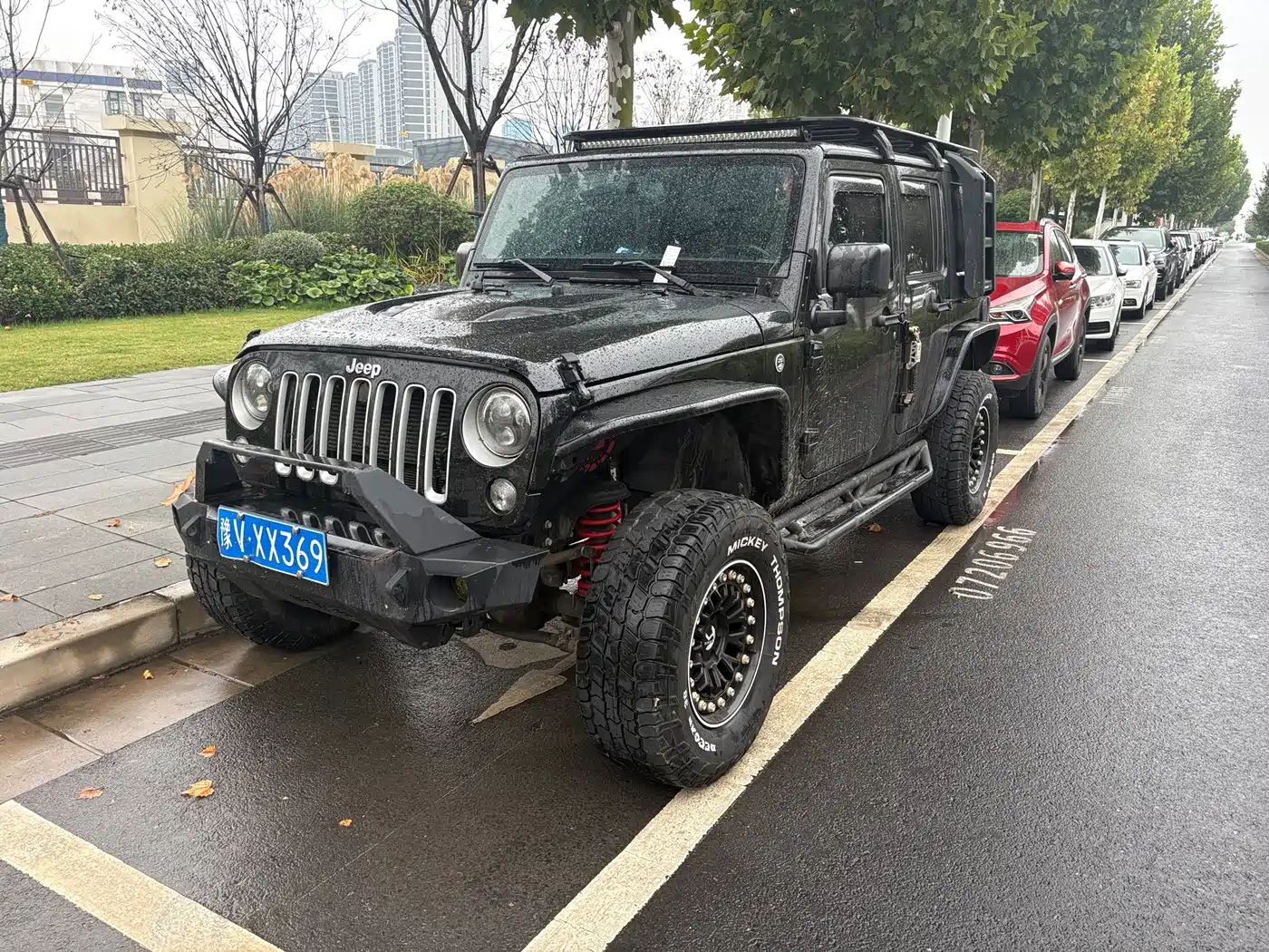 Jeep Wrangler 2017 — пригон из Китая