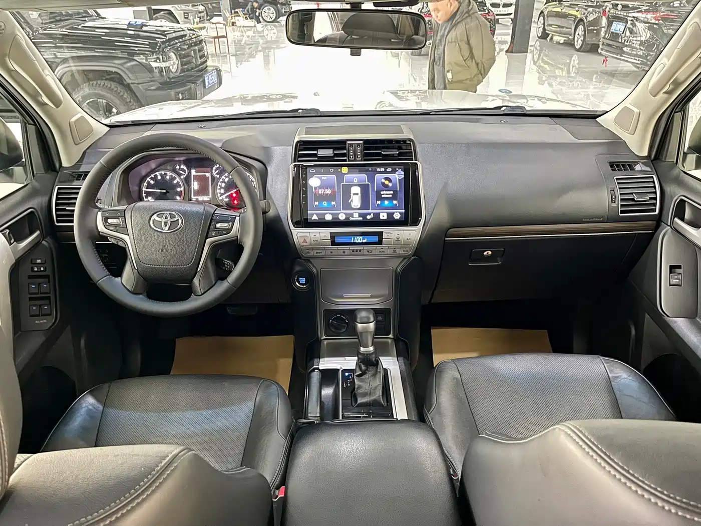 Toyota Prado 2018 3.5L Automatic TX-L Rear-mounted Spare Tire фото 5