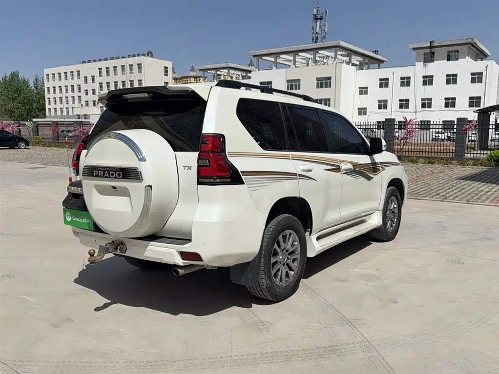 Toyota Prado 2018 3.5L Automatic TX-L NAVI Rear-mounted Spare Tire фото 6