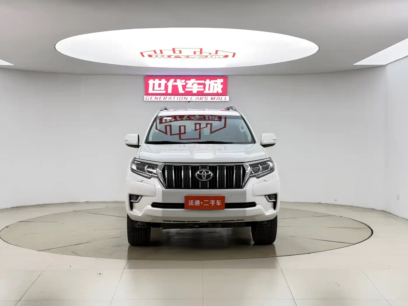 Toyota Prado 2018 3.5L Automatic TX-L Rear-mounted Spare Tire фото 2