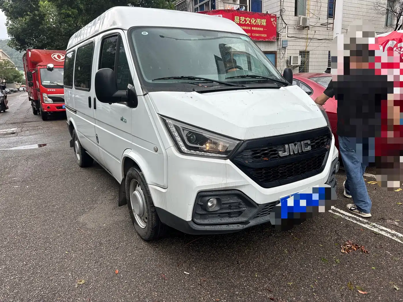 Jiangling Tesun 2022 2021 Model 2.8T Space King Taurus Edition Long Wheelbase Medium-High Roof Single Rear Tire-Step 6-Seater Diesel China VI JX493
