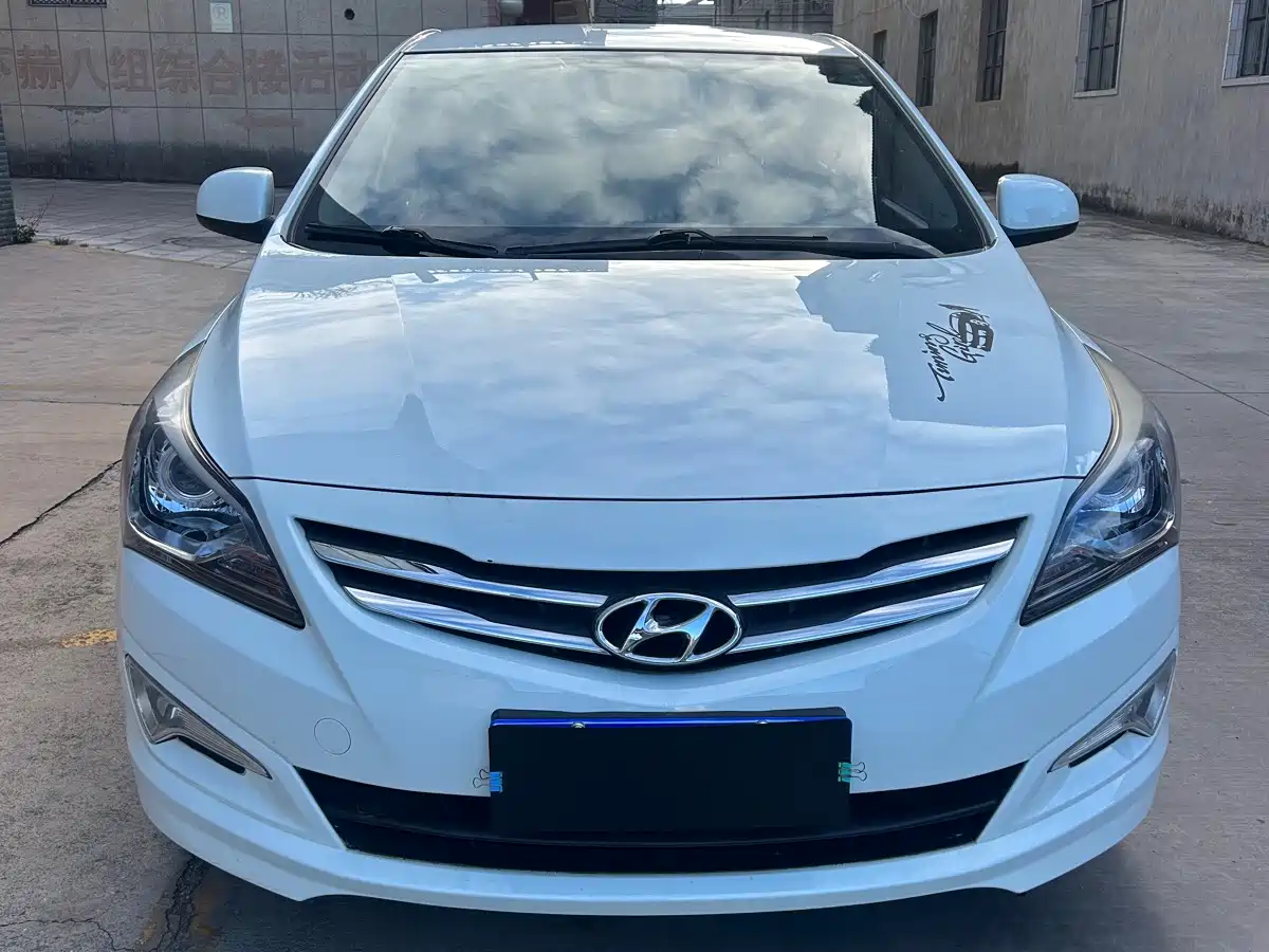 Hyundai Verna 2014 — пригон из Китая