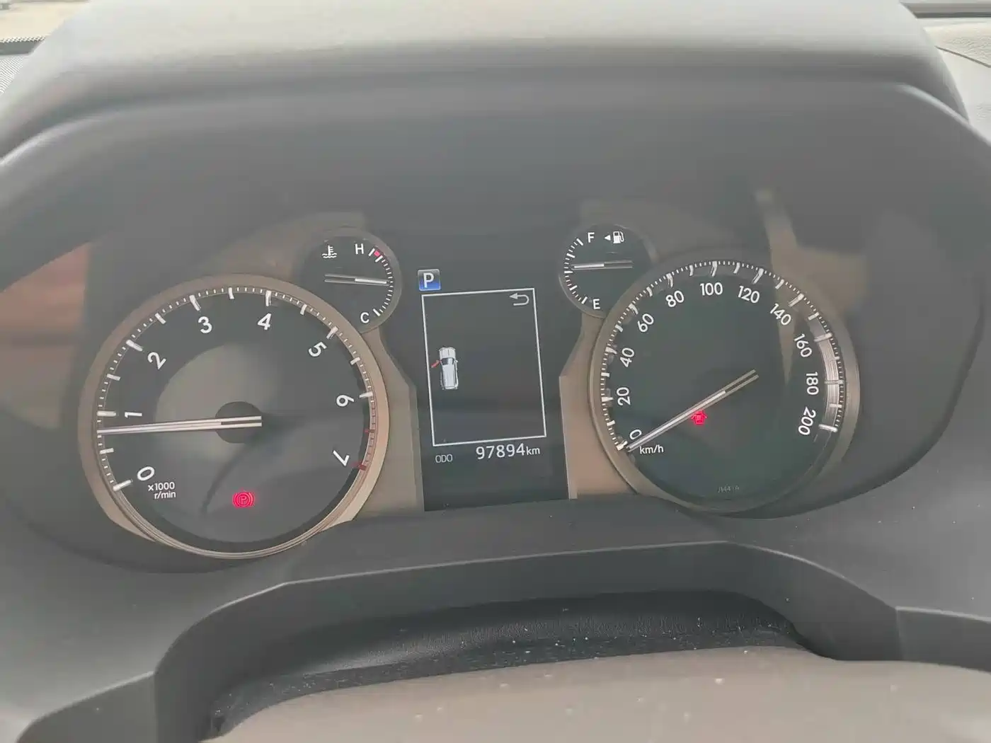 Toyota Prado 2018 3.5L Automatic TX-L NAVI Rear-mounted Spare Tire фото 7