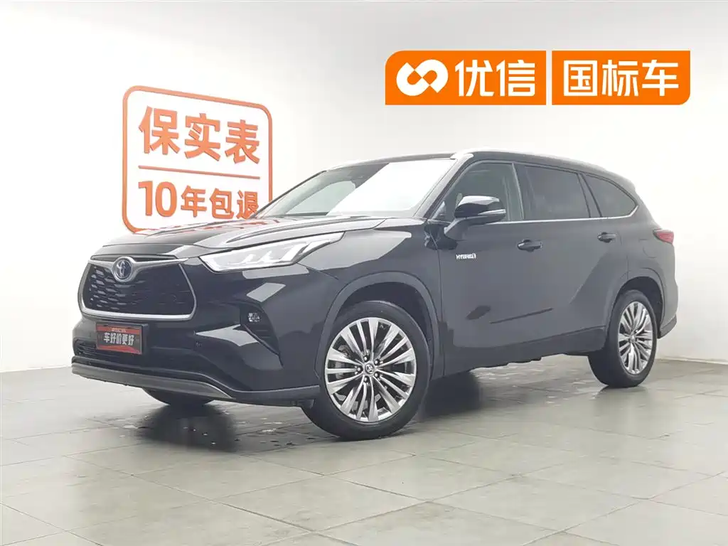 Toyota Highlander 2022 Model Dual Engine 2.5L 4WD Premium Edition 7-Seater