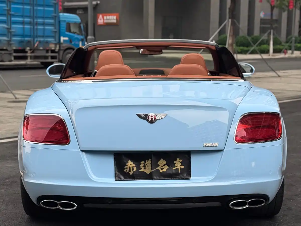 Bentley Continental 2014 2012 4.0T GTC V8