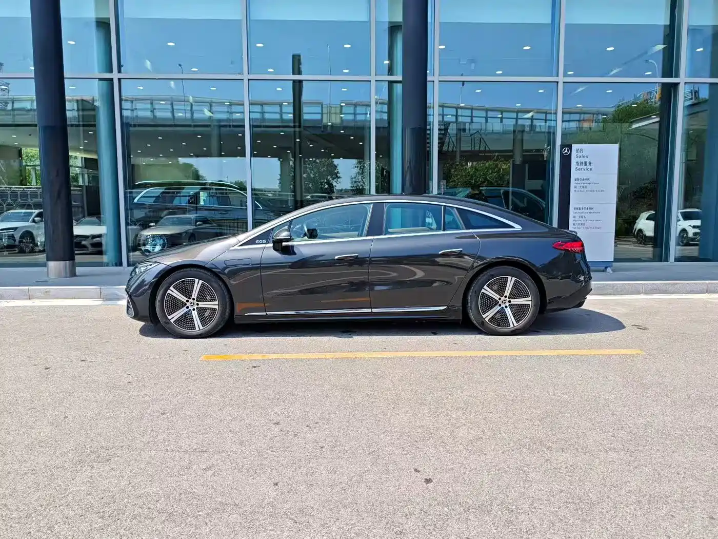 Mercedes-Benz EQS 2023 450+ Luxury Edition фото 2