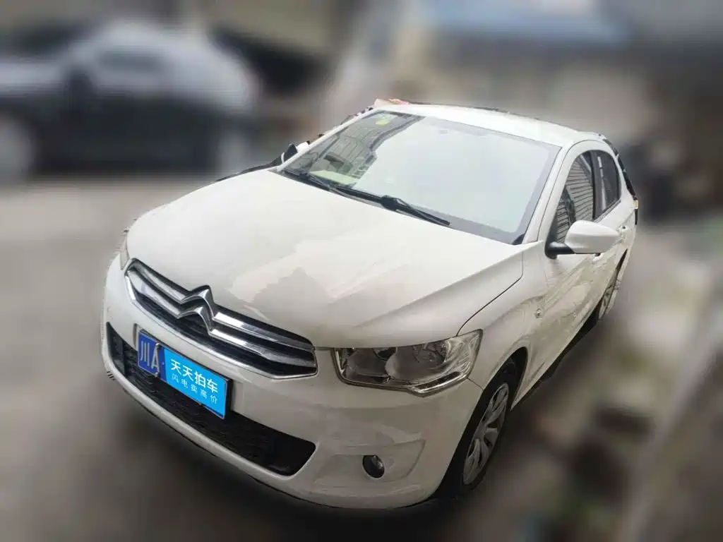Citroën Elysee 2016 — пригон из Китая