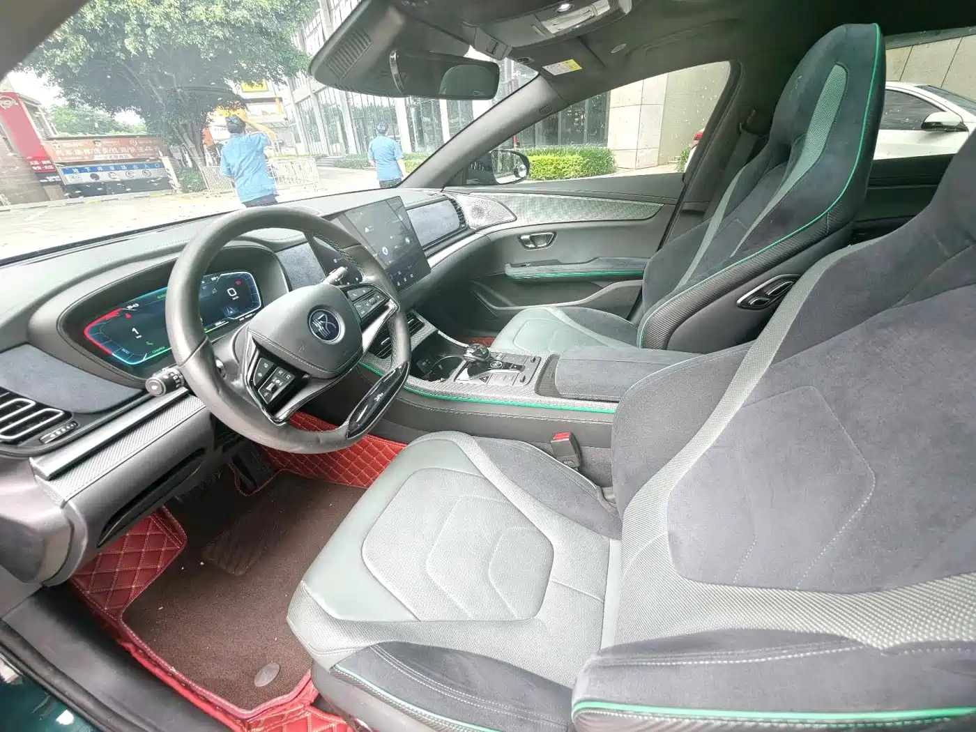 BYD Han 2022 EV 610KM AWD Qianshan Green Limited Edition фото 9