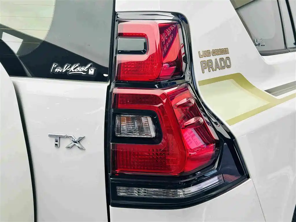 Toyota Prado 2019 2019 3.5L Automatic TX-L Zunxiang Edition with Rear-mounted Spare Tire