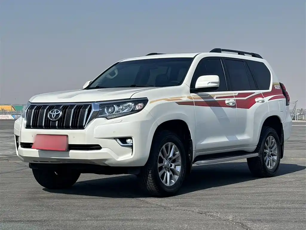 Toyota Prado 2018 3.5L Automatic TX-L NAVI Rear-mounted Spare Tire фото 6